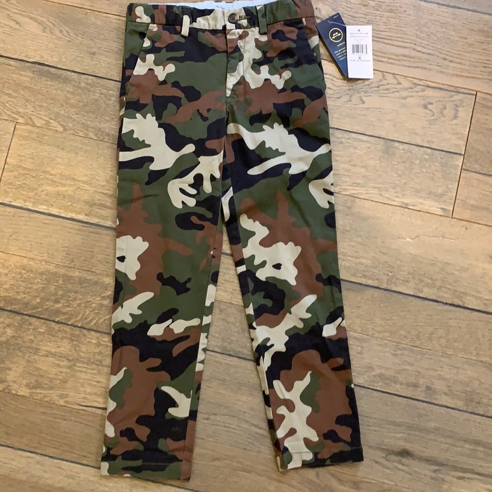 Polo camo cotton pants size 5